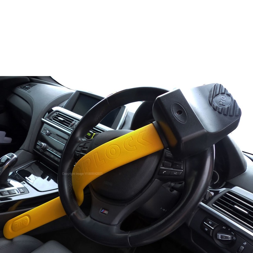 Car Steering Wheel Lock Stoplock Pro ELITE Premium High Security For BMW. Caps ✅