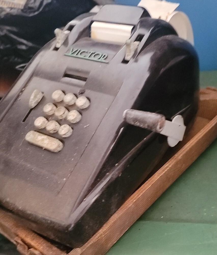 Victor Adding Machine As Found