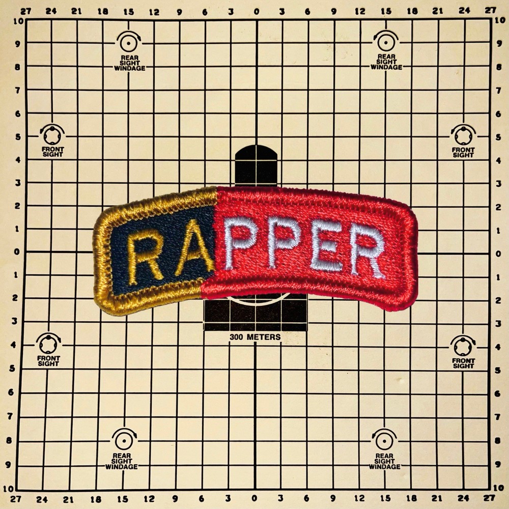 Rapper Ranger Sapper Tab US Army Military  Patch