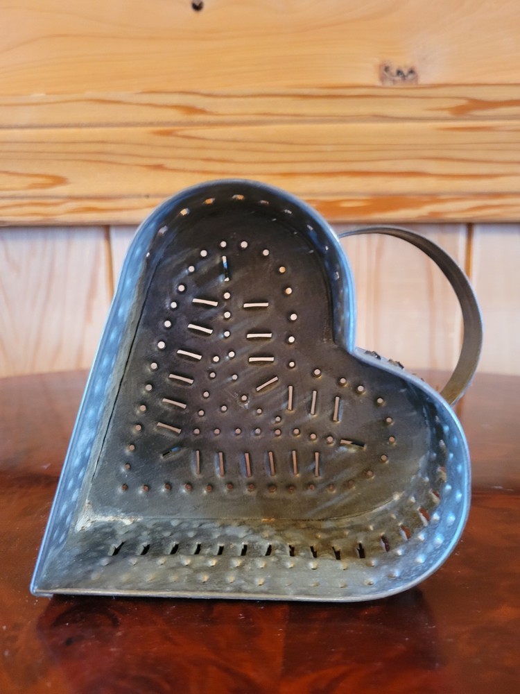 Punched Tin Cheese Mold