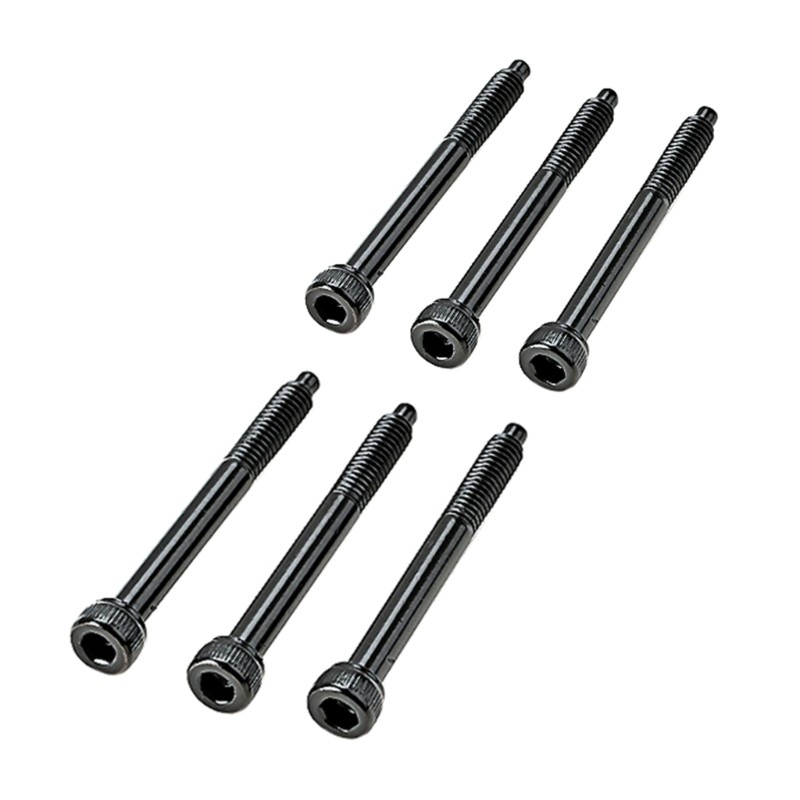6 Pcs Electric Guitar String Lock Screws Durable Metal Rose Lock Screw