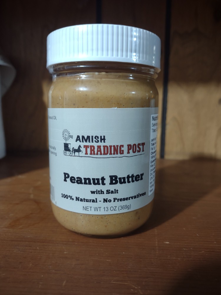 Amish Peanut Butter with Salt
