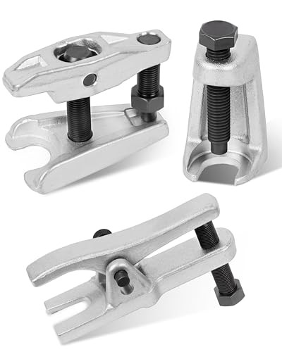 3Pcs Universal Ball Joint Separator Set, Tie Rod End Extractor Kit Ball Joint