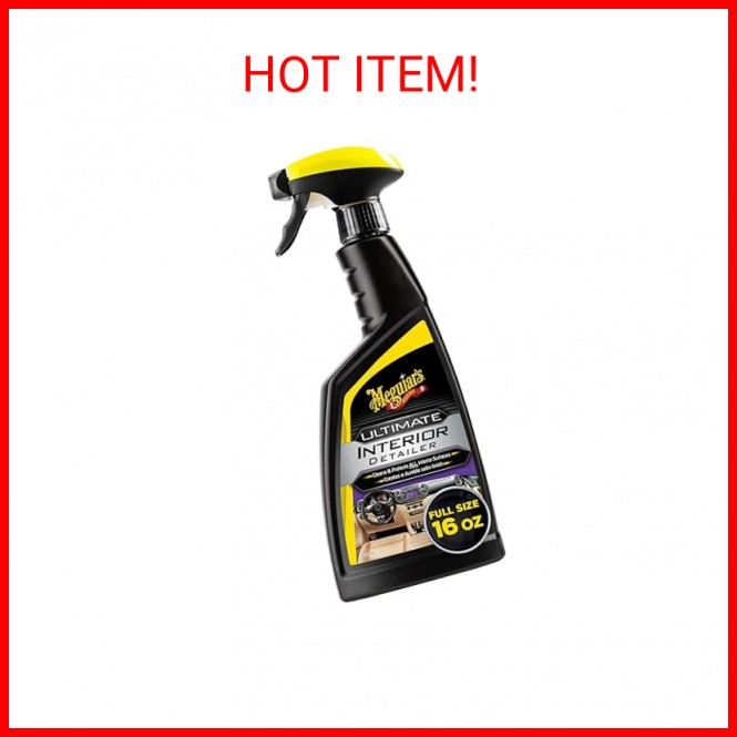 Meguiar's G16216 Ultimate Interior Detailer, Protects Interior Surfaces from Dir