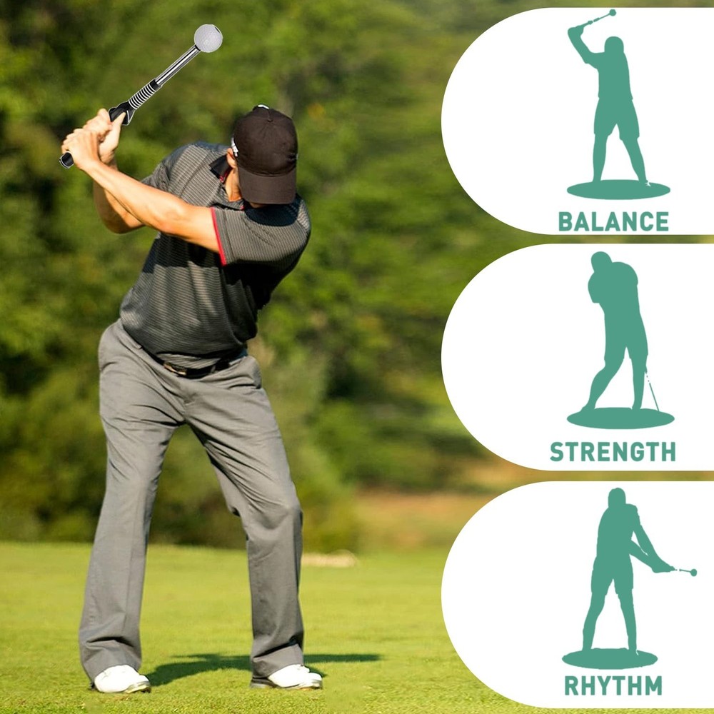 Swing Practice Stick Telescopic Swing Trainer Swing Master Training