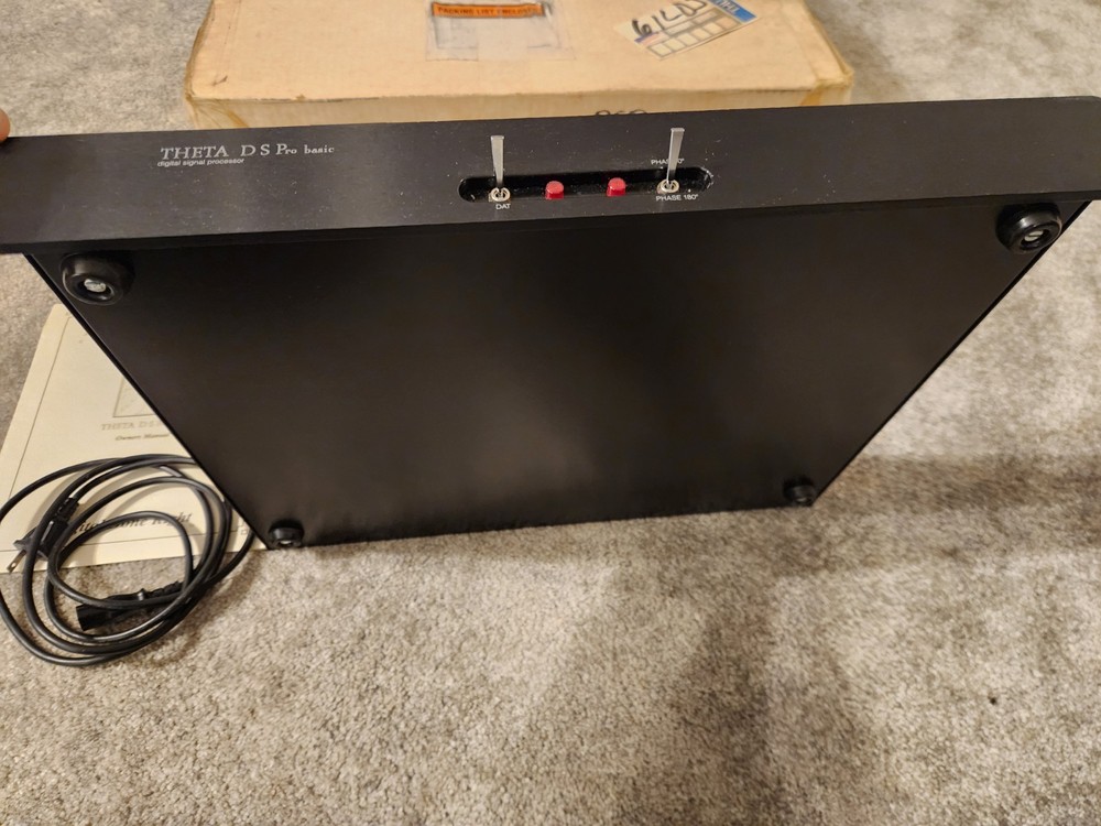 Theta DS Pro Basic Digital Signal Processor Black With Original Packaging Tested