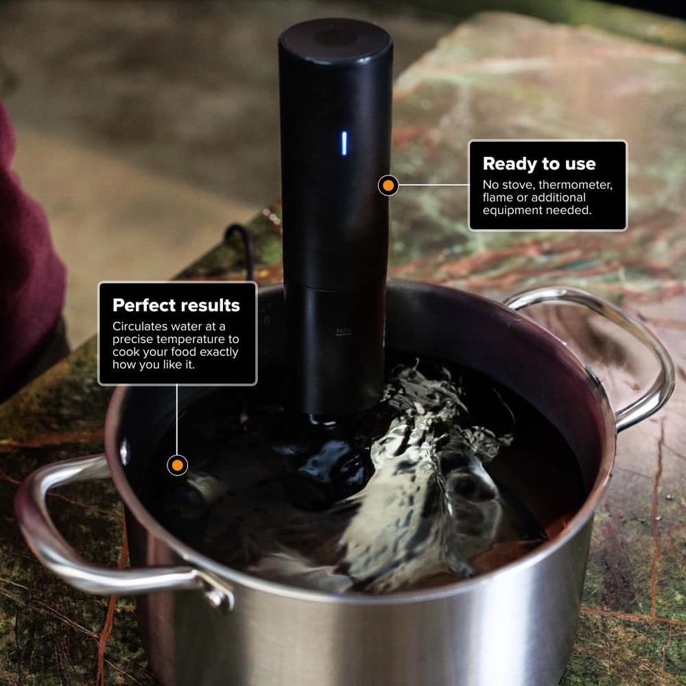 Sous Vide Cooker Mini for Perfect Cooking - Precision Temperature Control