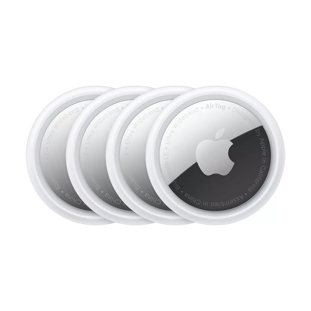 Apple MX542LL/A AirTag (4-Pack) - Silver