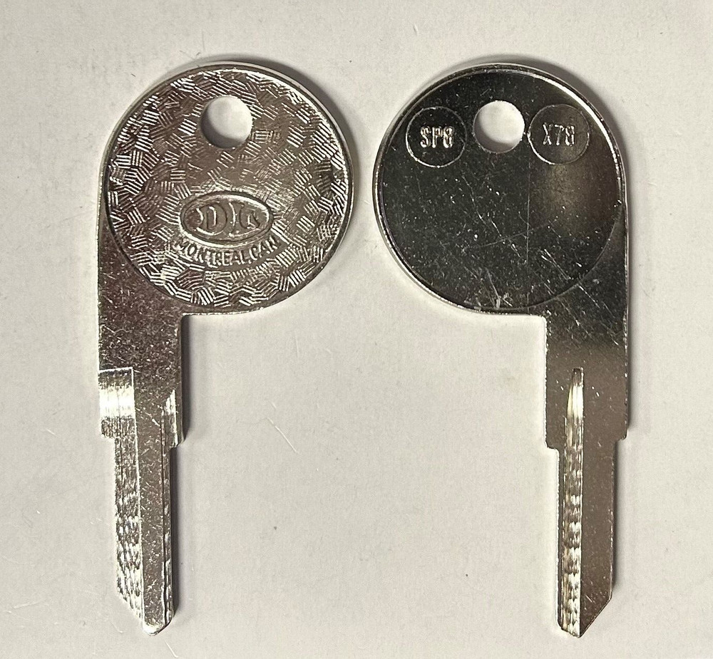 DL X78 SP8 Key Blank uncut (1 Pc)