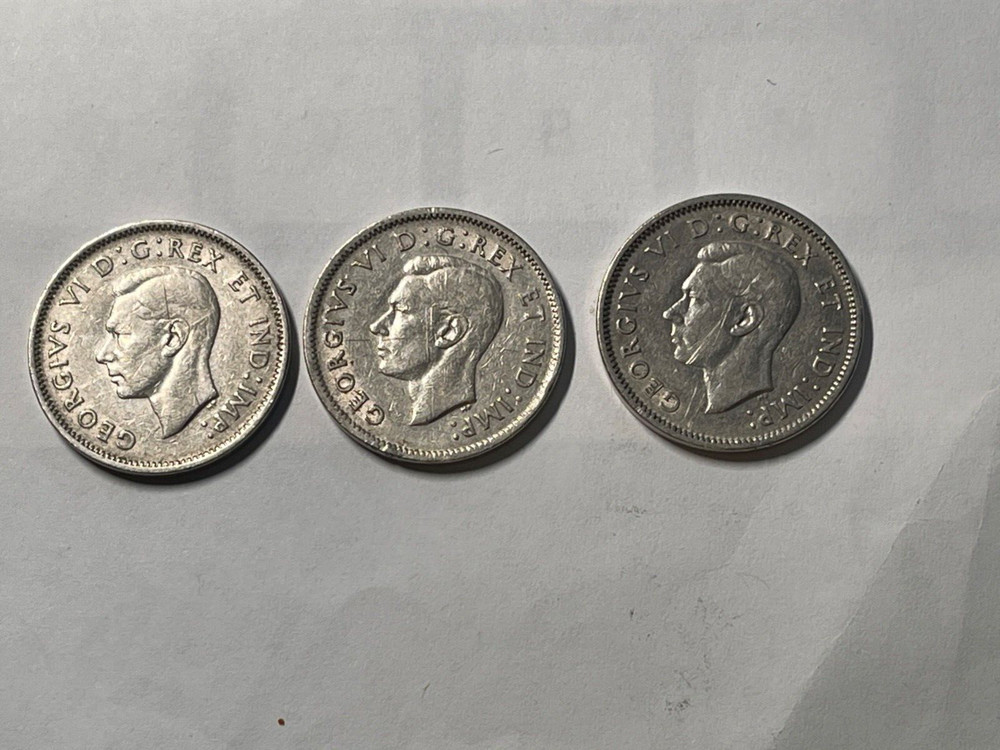 1940 5 Cents Canada (3) count lot