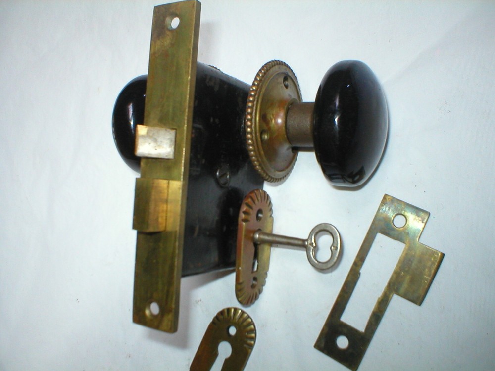 Antique Victorian Era Door Hardware