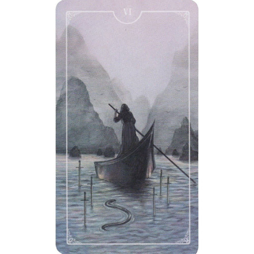 Ostara Tarot Deck NEW Boxed Set w/ 78 Silver-Edged Cards and Guidebook