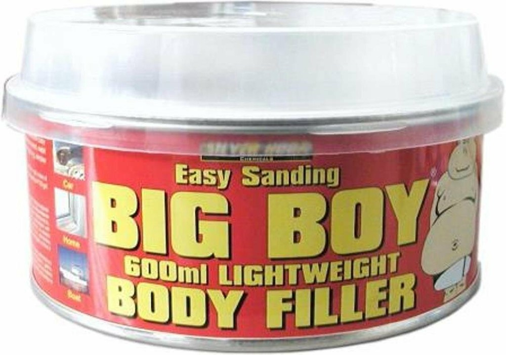 Silverhook Big Boy Body Filler Paste for Paint & Dent Scratch Paintshops 600 ml