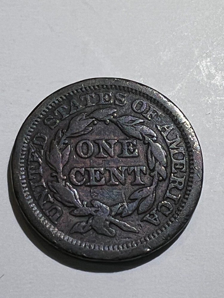 1848 and 1849 Large cent pennies