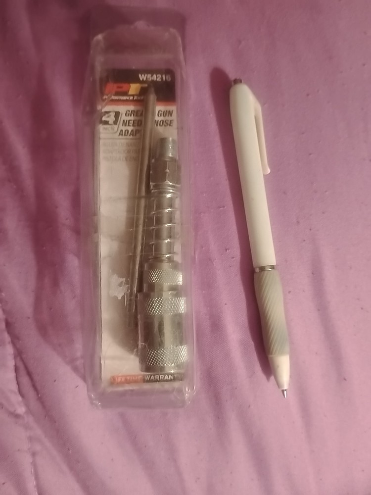 4" Grease Gun Needle House Adapter PT Performance Tool