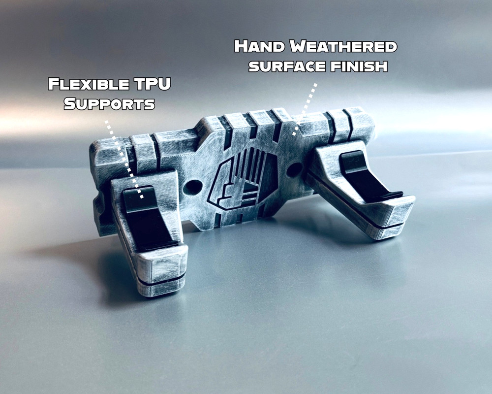 POWER AND CONTROL - Wall Mount Lightsaber Display Stand - Galaxy's Edge