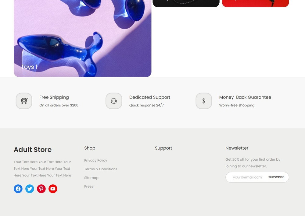 Professional Online Store | Website | WordPress