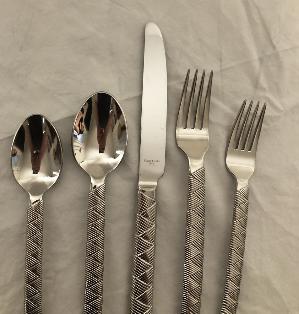 RALPH LAUREN - CAIRO - Silverware STAINLESS FLATWARE * YOUR CHOICE