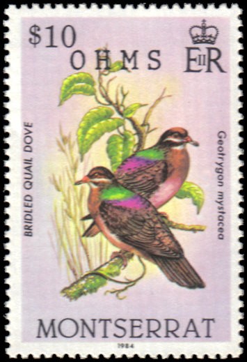 Montserrat #O65-O78 set MNH
