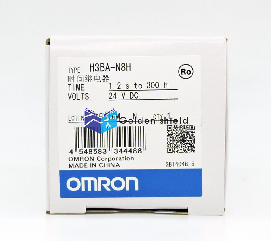 Omron H3BA-N8H Solid-State Timer DC24V 8 PIN 1.2s~300h New