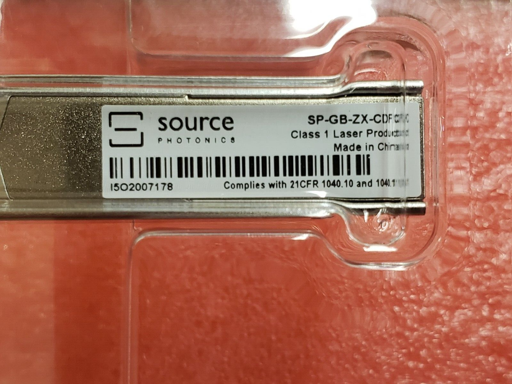 NEW, SOURCE PHOTONICS, SP-GB-ZX-CDFC, IC, Optical Transceiver