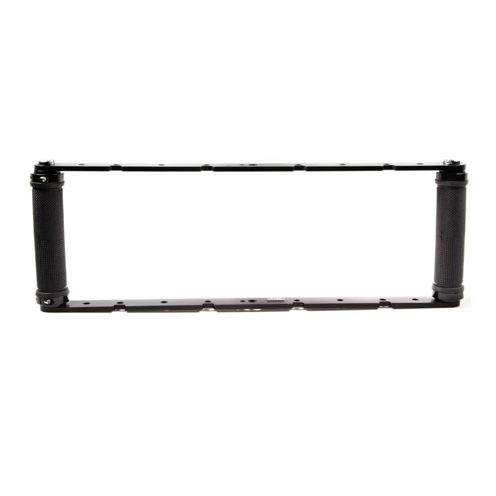 Litra Rectangular Camera Bracket with Two Side Grip (Black)