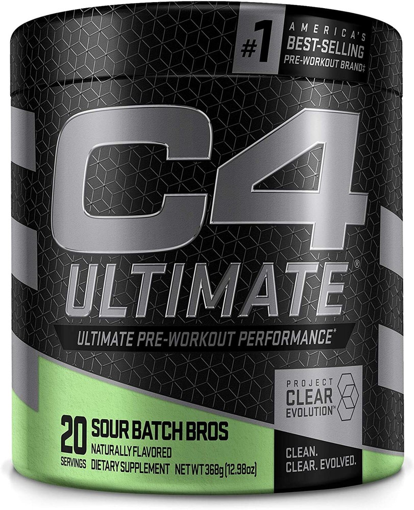 Cellucor C4 Ultimate Pre-Workout Performance (20 Servings) Naturally Flavored