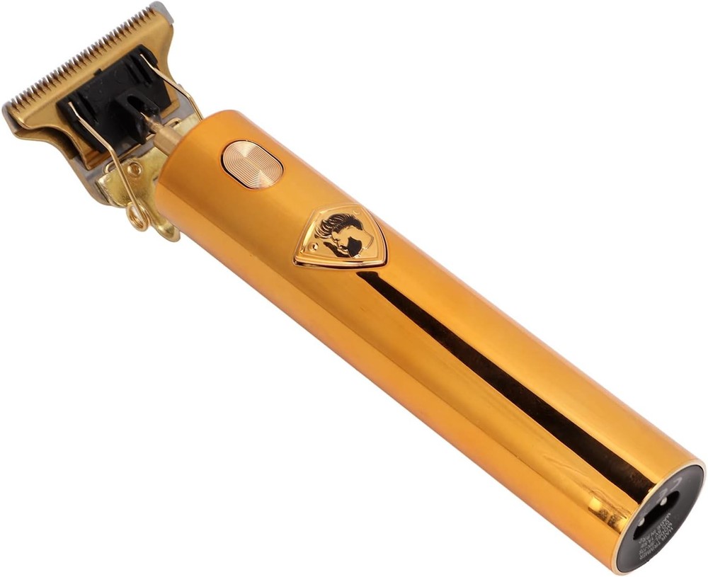 CHICIRIS USB Rechargeable Electric Beard Trimmer Powerful Gold