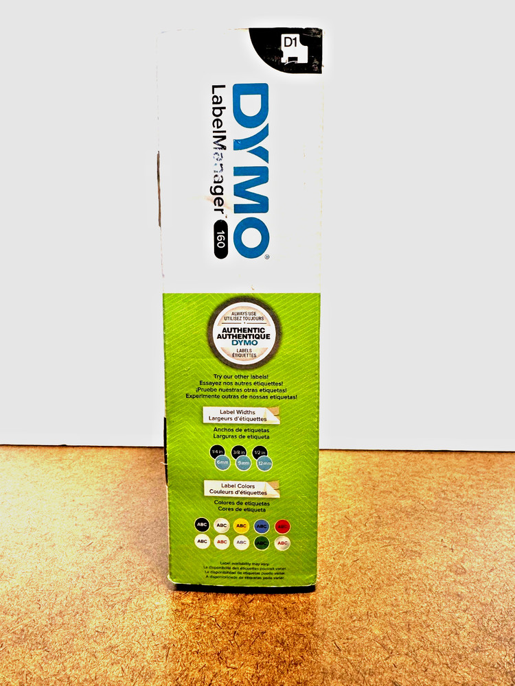 New DYMO LabelManager 160 D1 Label Maker Sealed Box