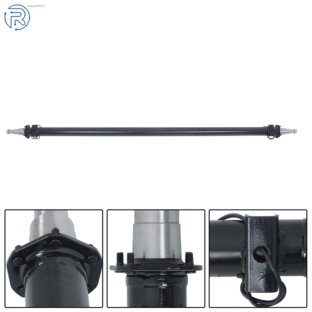 7000lbs Trailer Boat RV Axle With Idler 95" Hub Face 80" Spring Center Only Beam