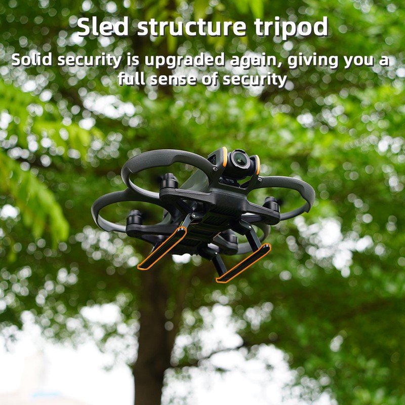 Foldable Sled Landing Gear Landing Protector Bracket Accessory For DJI AVATA 2