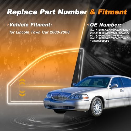 Front Left Driver Side Power Window Switch with Removal Tool for Lincoln Town