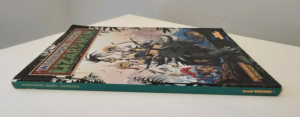 Games Workshop Warhammer Armies Lizardmen 1996 Supplement Softback Book