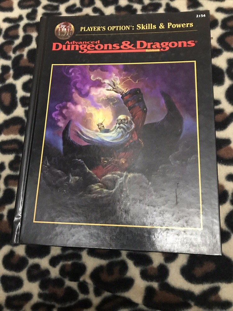 Skills & Powers, Hardcover Advanced Dungeons & Dragons, Accessory/2154 AD&D