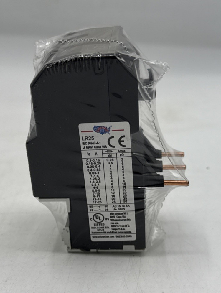 US BREAKERS LR25-A1X6 1 - 1.6 AMP (QUANTITY 2)
