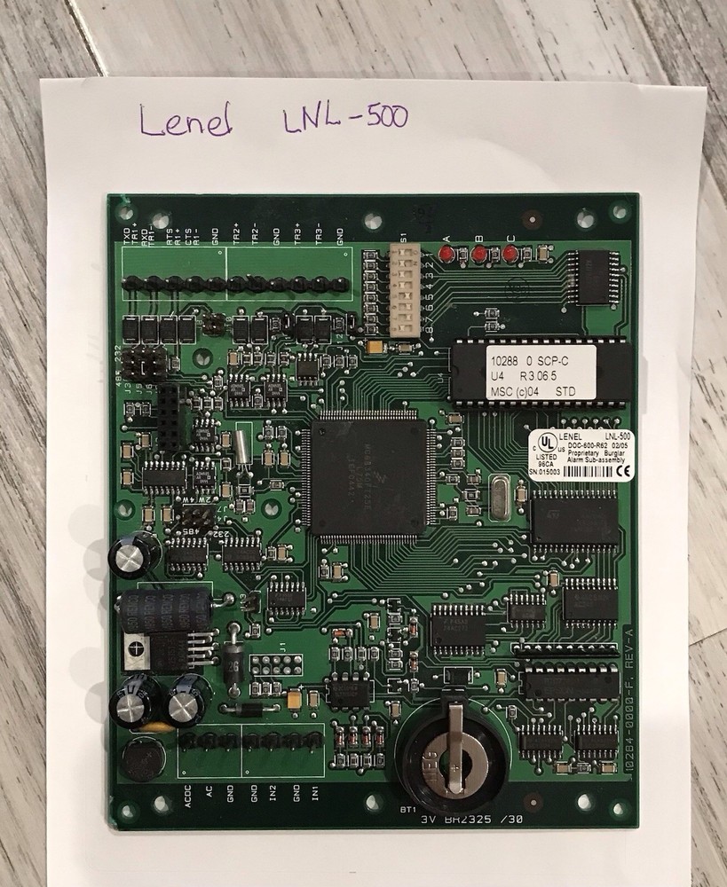 LENEL LNL-500 INTELLIGENT SYSTEM CONTROLLER SUB- ASSEMBLY - PREOWNED