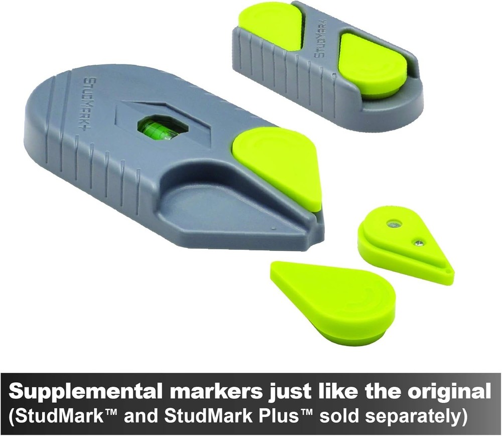 Compact 6-Piece StudMark Replacement Markers - Effortless Stud Location Tracking