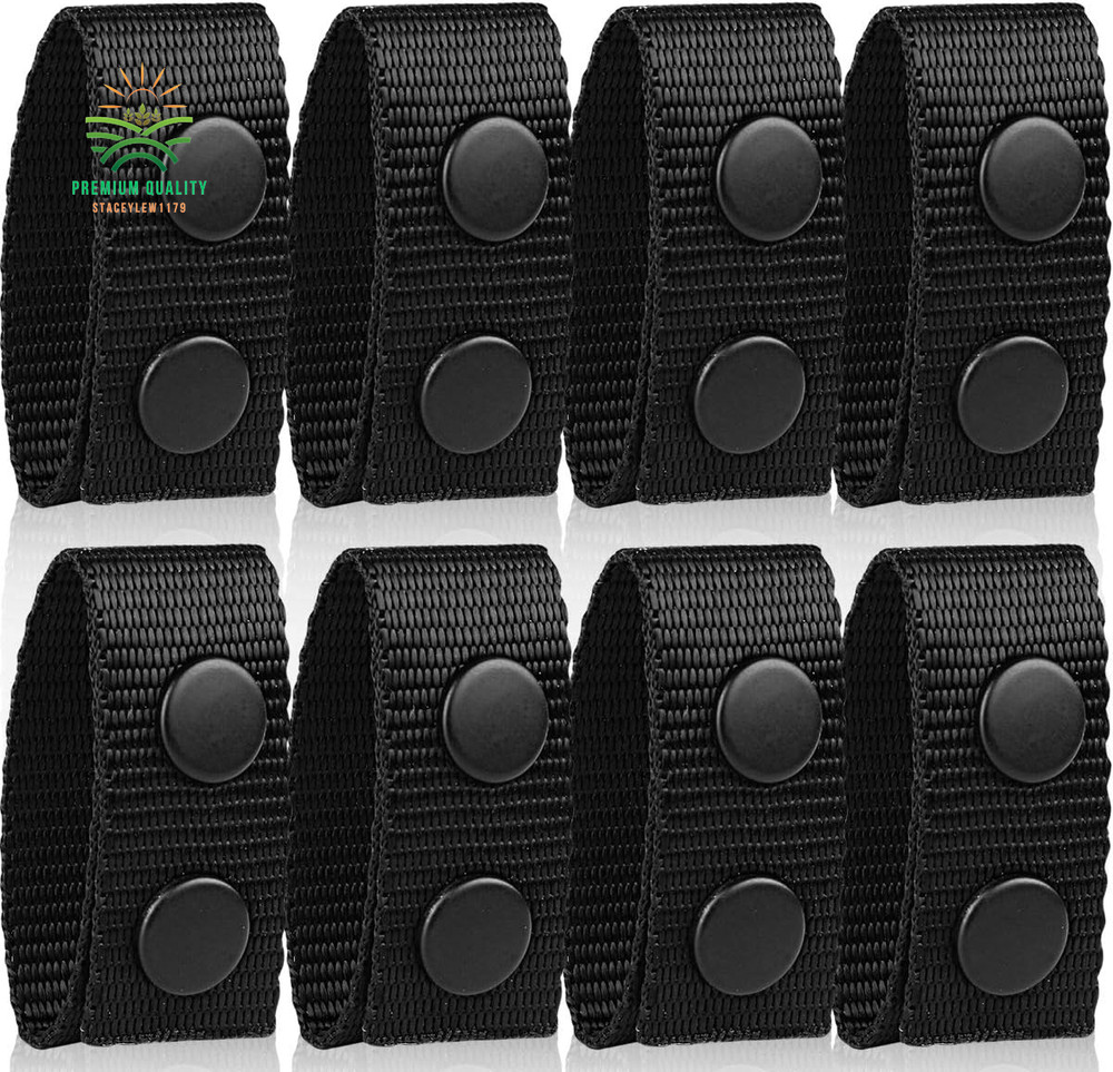 Double Snap Duty Keeper for Tactical Outdoor Belts - Enhanced Security
