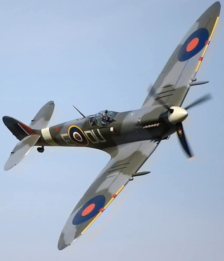 Authentic Supermarine Spitfire Raf Hat Lapel Pin Up