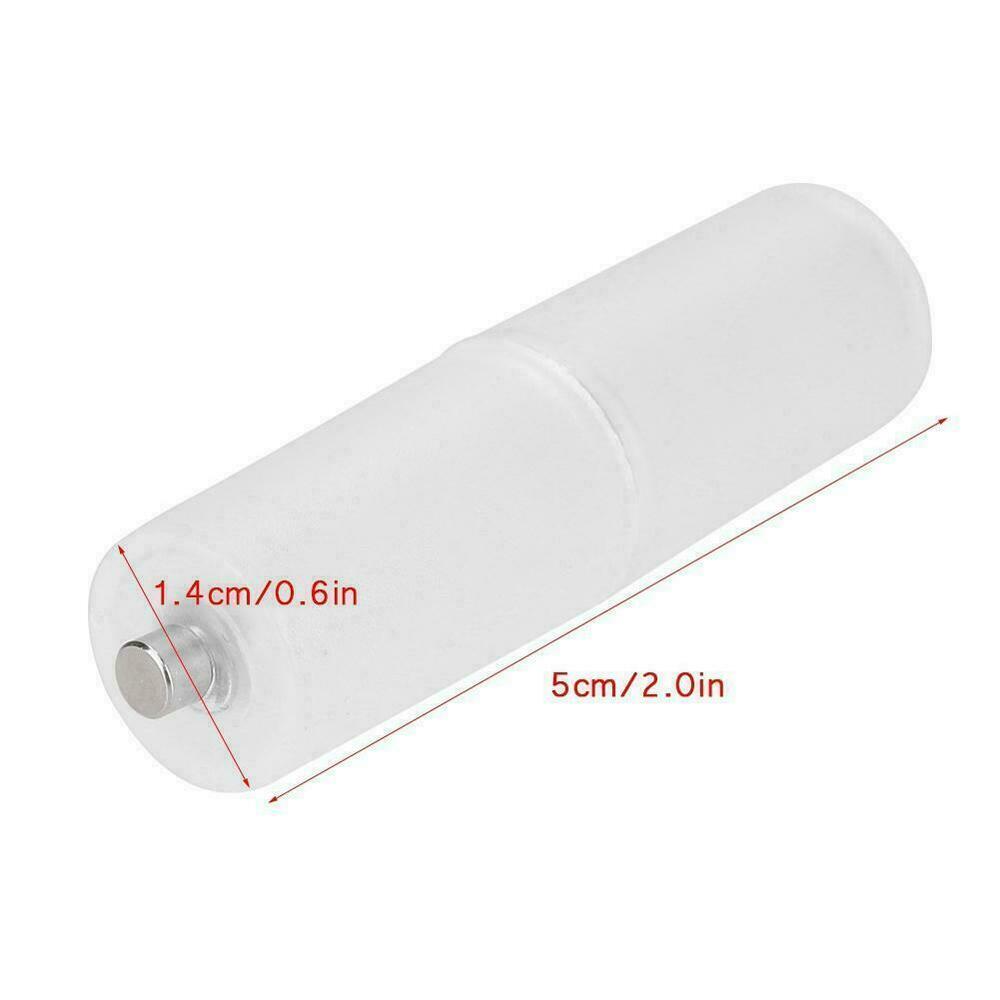 10Pcs AAA to AA Size Cell Battery Converter Adapter Batteries Holder Case Switch