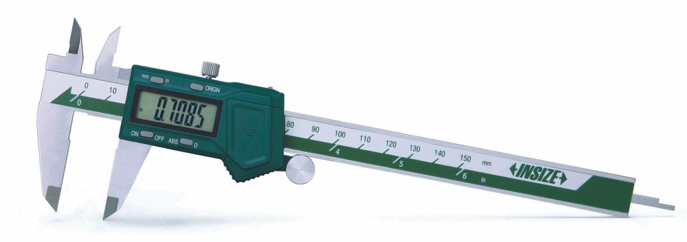 Insize Electronic Digital Caliper, 0-8"/0-200mm  (1103-200)