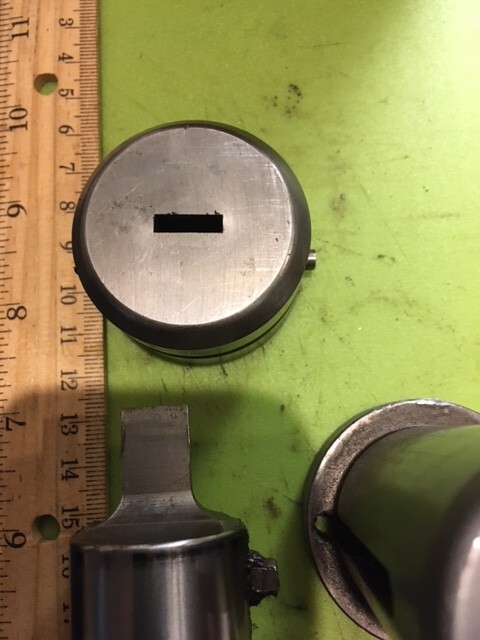 1 1/2 Strippit .125x.500 rectangular punch assembly