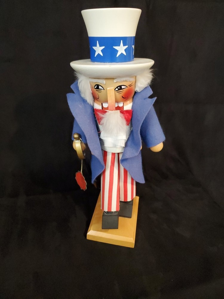 Nutcracker Full Size Uncle Sam w/ Sword - Made West Germany Fireworks Festivals