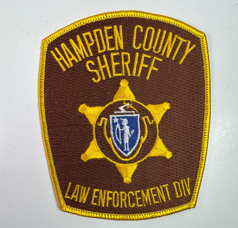 Hampden County Sheriff Massachusetts MA Patch I1a