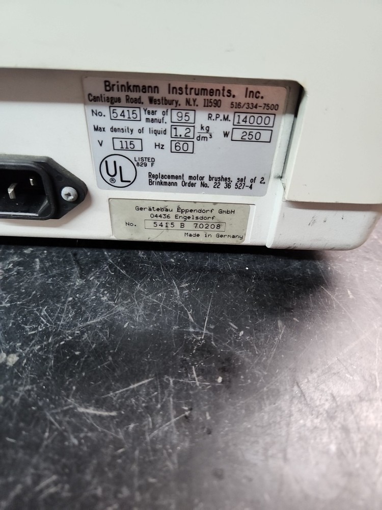 Eppendorf Centrifuge 5415 C