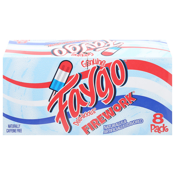 Faygo Soda, Firework, 8 Pack 12 fl oz SAMEDAY SHIP!!!!!