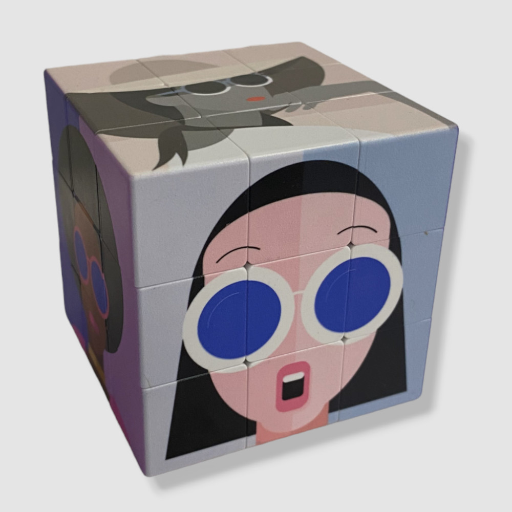 Iconicube Nick Diggory No.1 Puzzle Cube | 2.3"Sq