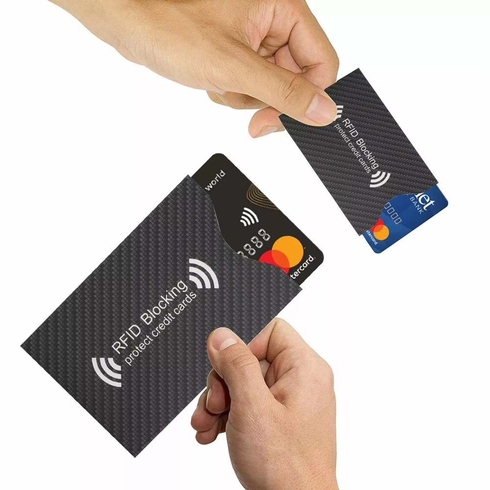 20× RFID Blocking Sleeves Credit Card Protector Holders Theft Protection Secure