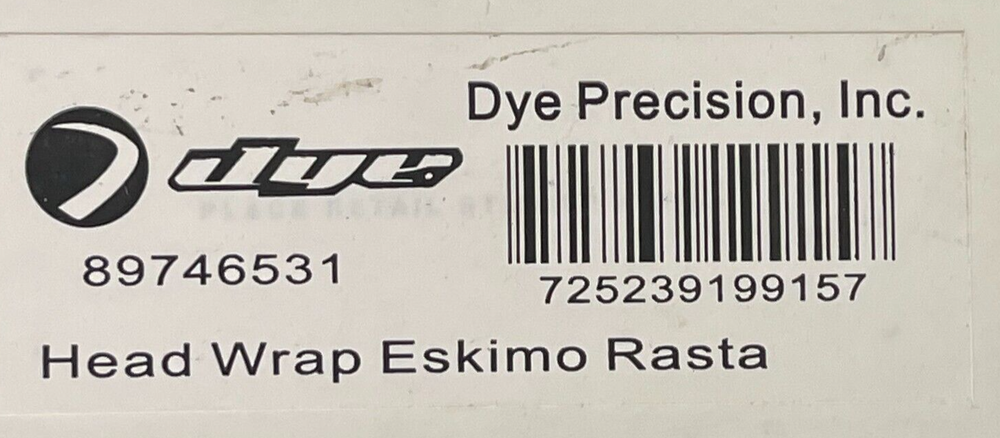 NEW 2014 Dye Head Wrap - Eskimo Rasta