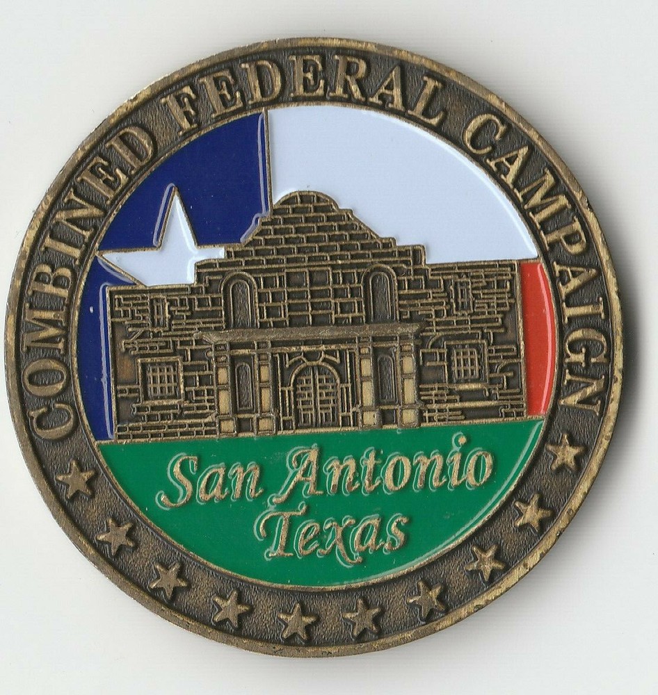 CFC San Antonio Texas  Challenge Coin 1.75 " DIA C-3